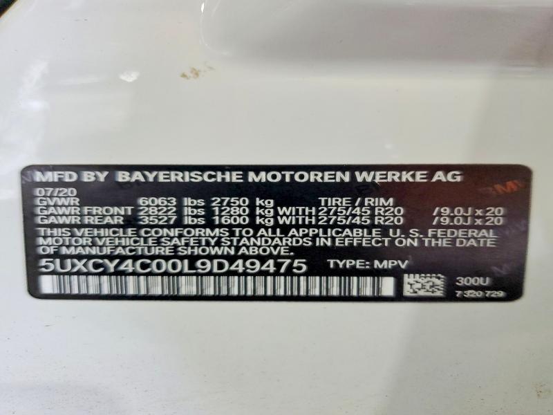 2020 BMW X6 Sdrive 40I