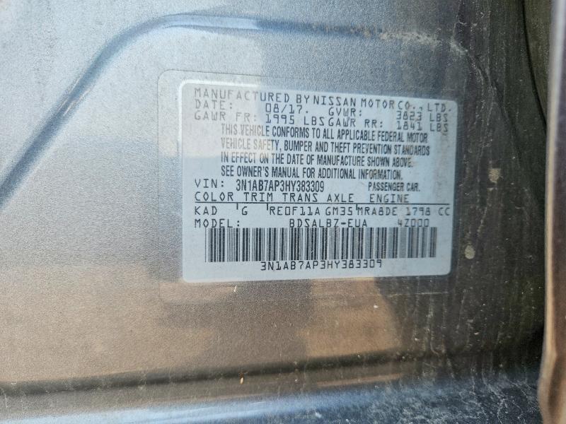2017 Nissan Sentra s
