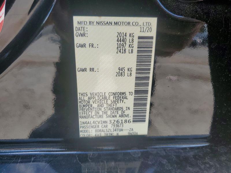 2021 Nissan Altima sr
