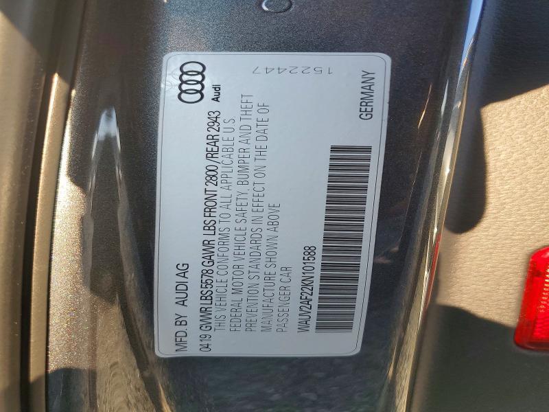 2019 Audi A7 Prestige S-line