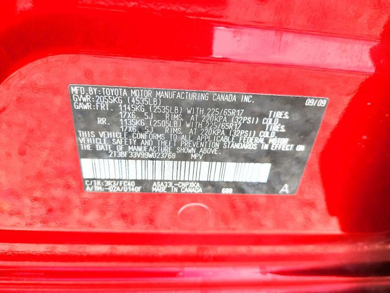 2009 Toyota Rav4 Base