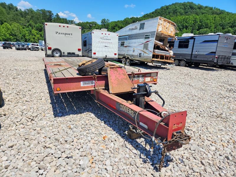 2007 Rogers Lowboy 2007 Rogers Brothers Equipment Trailer