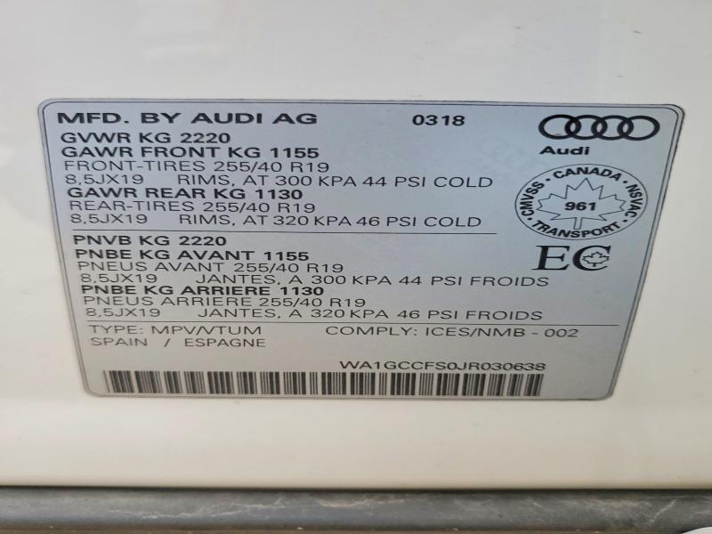 2018 Audi Q3 Technik