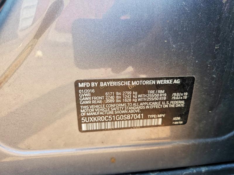 2016 BMW X5 Xdrive35i