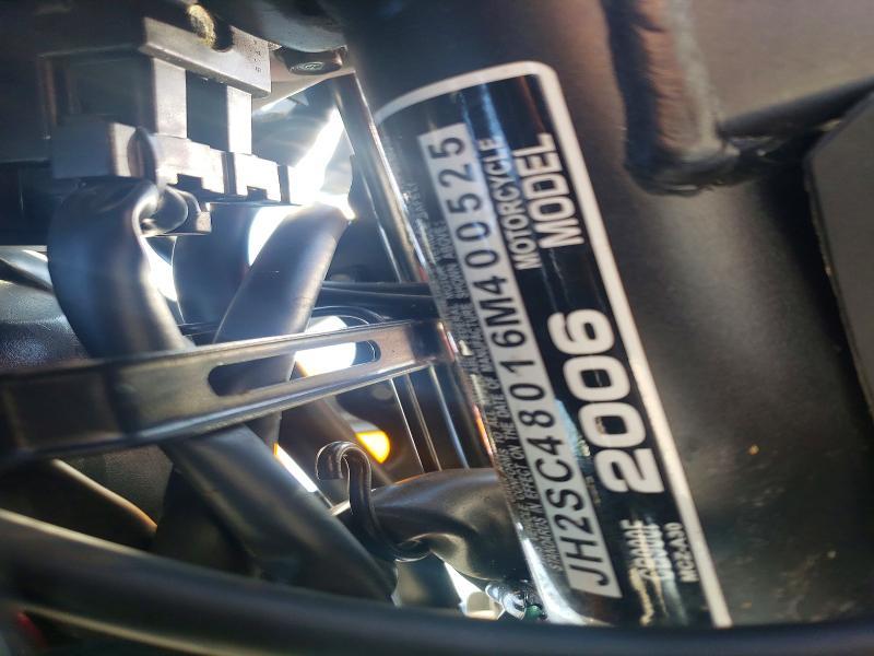 2006 Honda Cb900 f