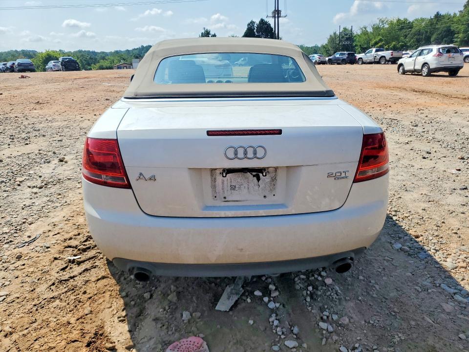 2008 Audi A4 2.0t Cabriolet Quattro