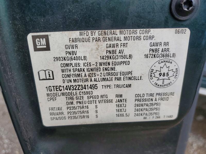 2002 GMC New Sierra C1500