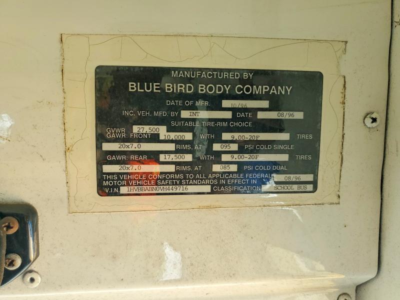 1997 International 3000 3800