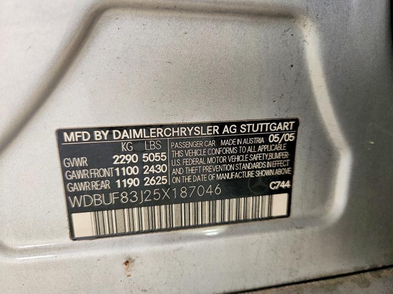 2005 Mercedes-Benz E 500 4matic