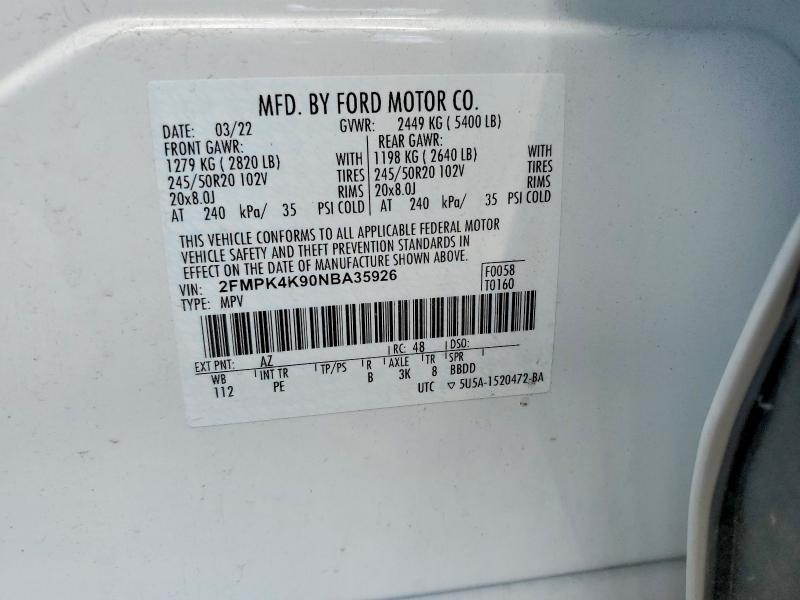 2022 Ford Edge Titanium