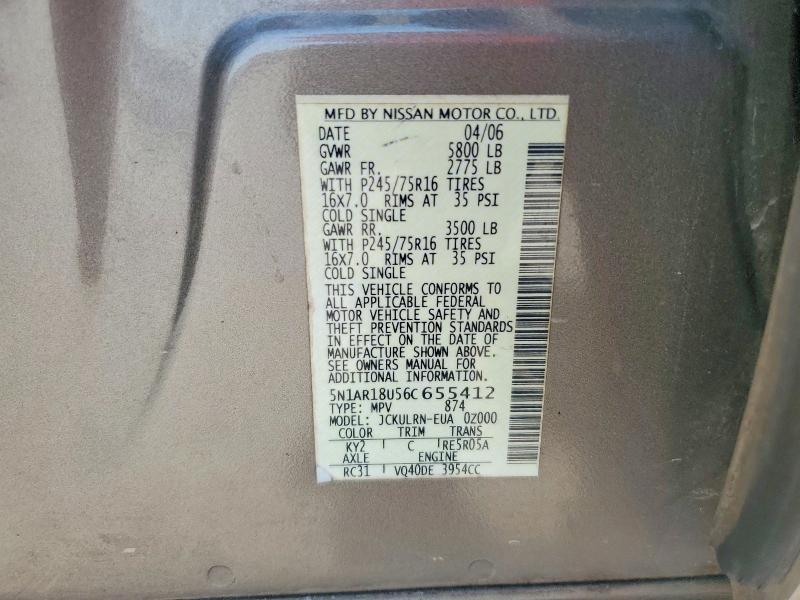 2006 Nissan Pathfinder s