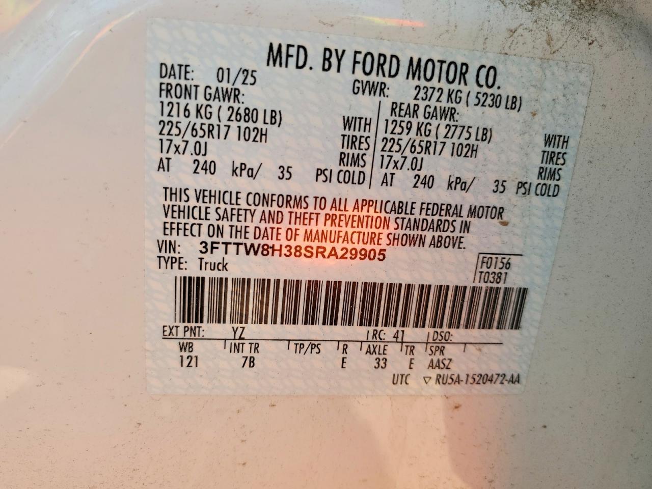 2025 Ford Maverick XLT