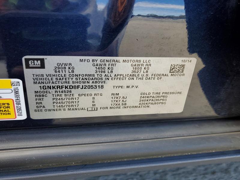 2015 Chevrolet Traverse ls