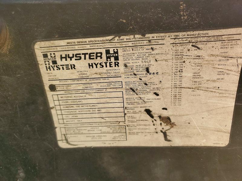 2005 Hyster Forklift
