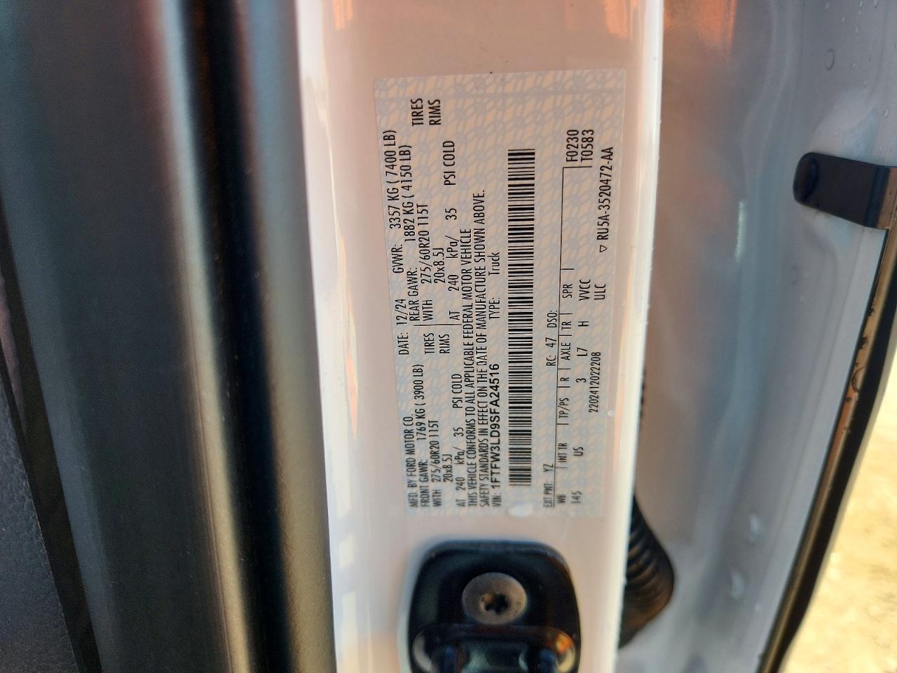 2025 Ford F150 XLT