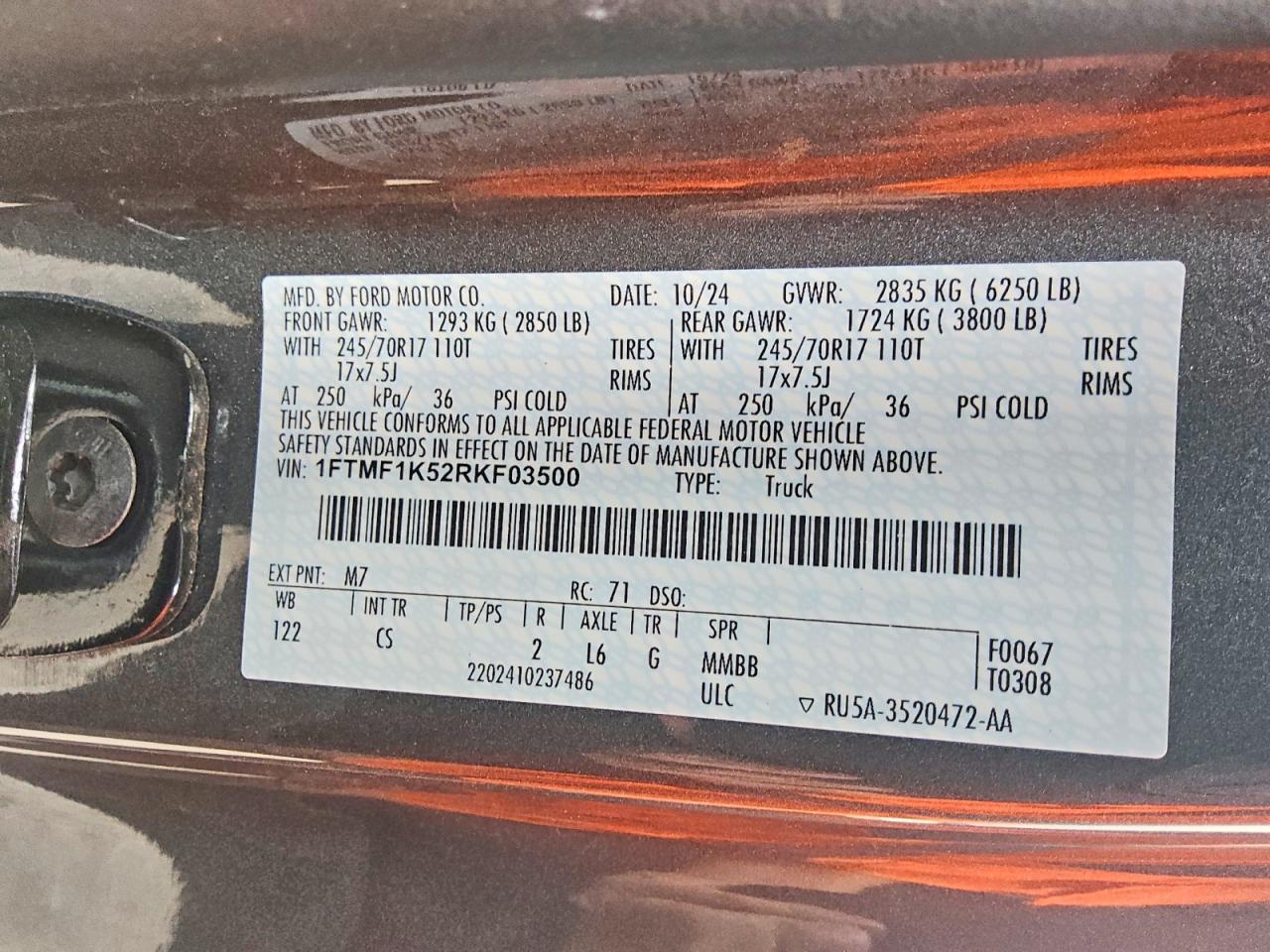 2024 Ford F150 XL