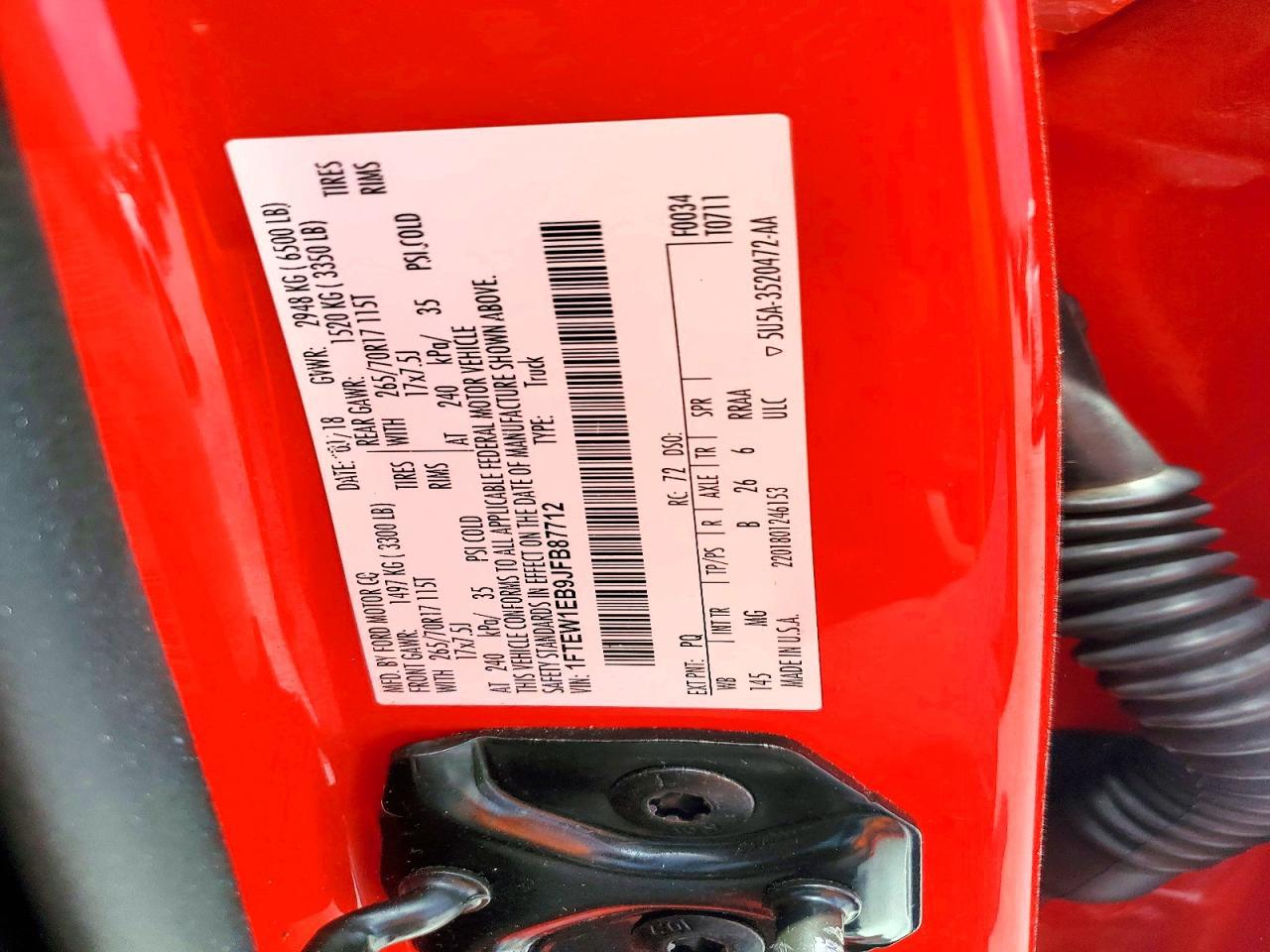 2018 Ford F150 Supercrew