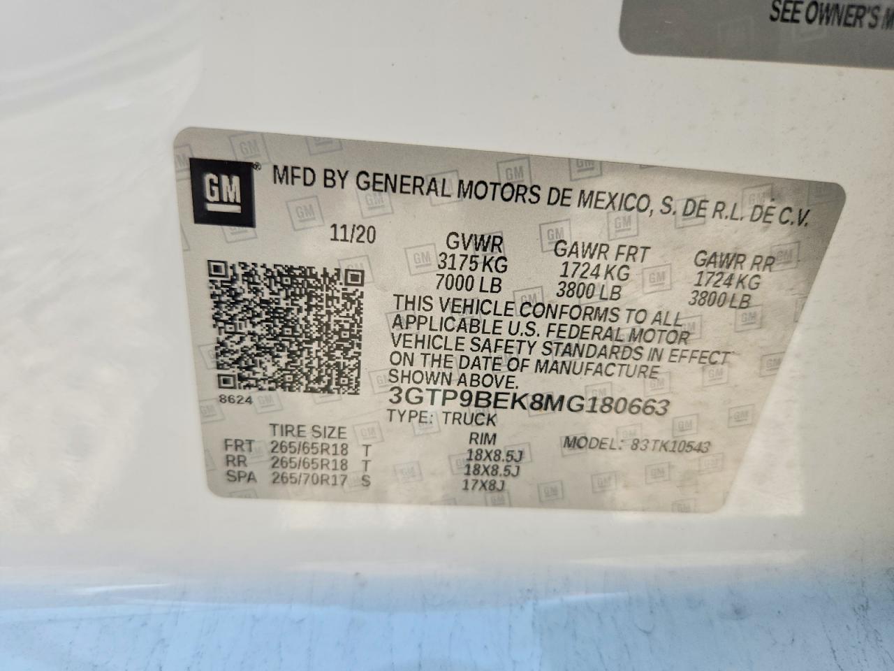 2021 GMC Sierra K1500 SLE