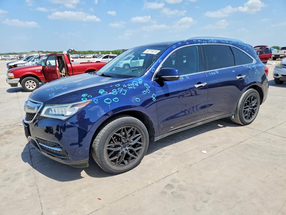 2016 Acura Mdx Advance