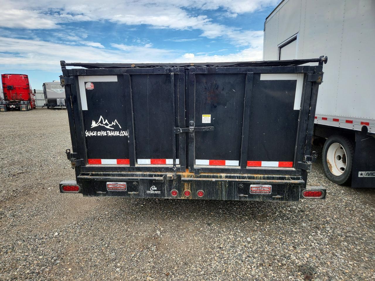 2026 Snakeriver DMP714-15.4K 36 Dump Trailer