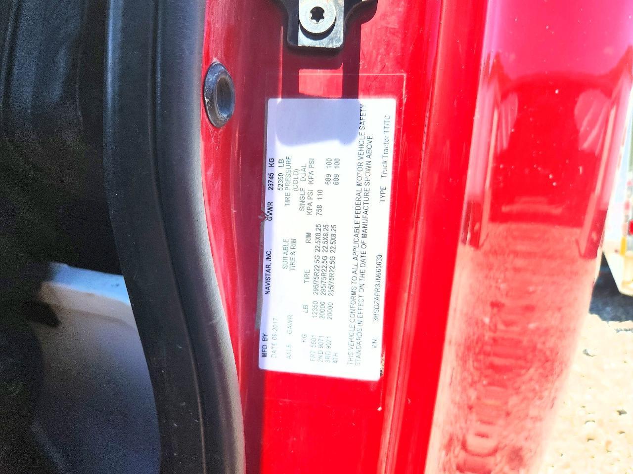 2018 International LT625 Semi Truck
