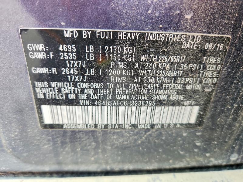 2017 Subaru Outback 2.5i Premium