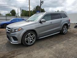 Salvage cars for sale from Copart Hillsborough, NJ: 2017 Mercedes-Benz GLS 550 4matic