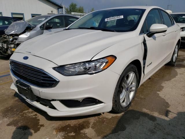 2018 Ford Fusion SE Hybrid