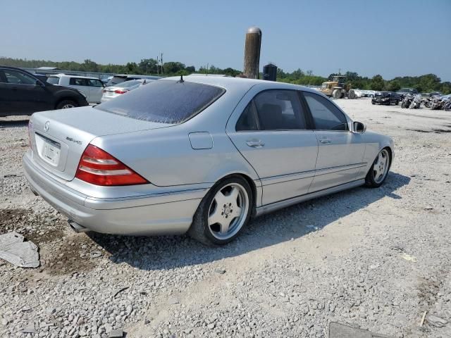 2001 Mercedes-Benz S 55 amg