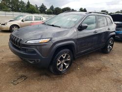 Salvage cars for sale from Copart Elgin, IL: 2017 Jeep Cherokee Trailhawk