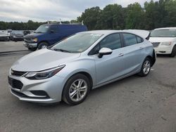 Chevrolet salvage cars for sale: 2017 Chevrolet Cruze LT