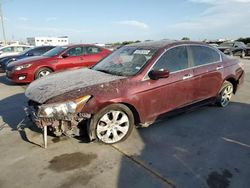 Honda Accord EXL salvage cars for sale: 2009 Honda Accord EXL