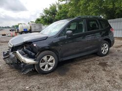 Salvage cars for sale from Copart London, ON: 2015 Subaru Forester 2.5I Limited