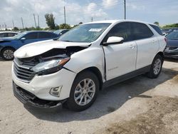 Salvage cars for sale from Copart Miami, FL: 2020 Chevrolet Equinox LT