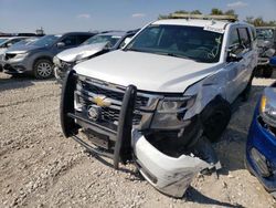 Salvage cars for sale from Copart Temple, TX: 2016 Chevrolet Tahoe Police