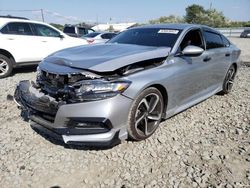 Honda salvage cars for sale: 2018 Honda Accord Sport