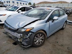 Salvage cars for sale from Copart Hartford City, IN: 2012 Honda Civic LX