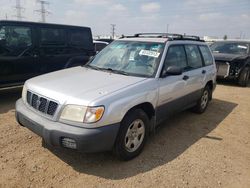 Subaru salvage cars for sale: 2002 Subaru Forester L