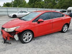 Salvage cars for sale from Copart Hurricane, WV: 2017 Chevrolet Cruze LT