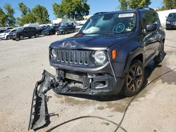 Jeep salvage cars for sale: 2018 Jeep Renegade Latitude