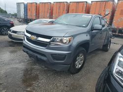 Chevrolet Colorado Vehiculos salvage en venta: 2018 Chevrolet Colorado