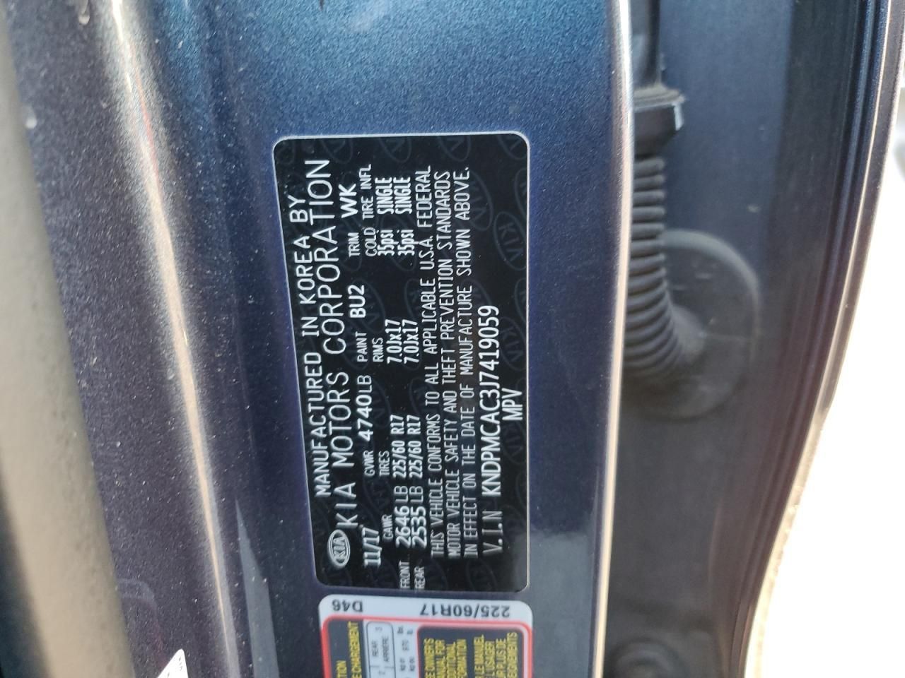 2018 KIA Sportage lx