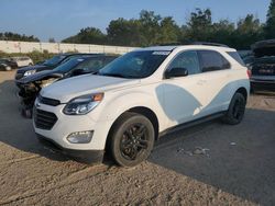 Salvage cars for sale from Copart Davison, MI: 2017 Chevrolet Equinox LT