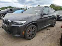 BMW X3 salvage cars for sale: 2022 BMW X3 XDRIVE30I