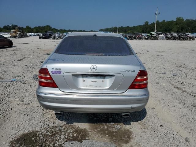 2001 Mercedes-Benz S 55 amg