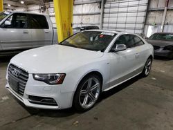 Audi salvage cars for sale: 2014 Audi S5 Premium Plus