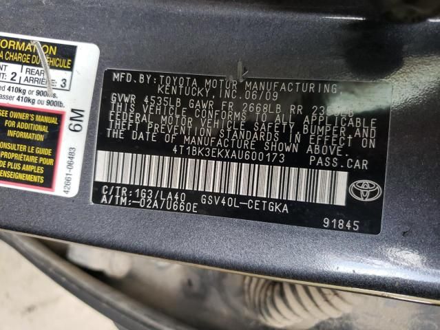 2010 Toyota Camry SE