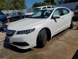 Acura salvage cars for sale: 2015 Acura TLX Tech