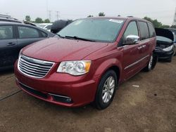 Chrysler salvage cars for sale: 2015 Chrysler Town & Country Limited Platinum