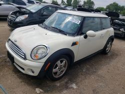 Salvage cars for sale from Copart Elgin, IL: 2008 Mini Cooper